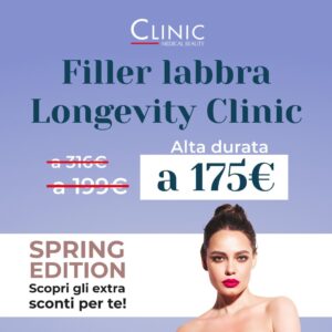 Filler - Labbra Longevity Clinic alta durata